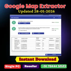 Google Map Extractor Software