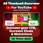 AI YouTube Thumbnail Generator