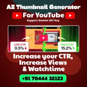 AI YouTube Thumbnail Generator