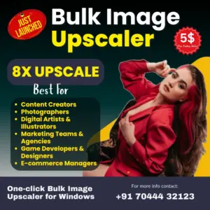 Bulk Image Upscaler Tool