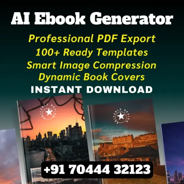 AI eBook Generator with Affiliate Links