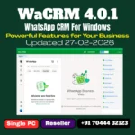 WaCRM v4.0.1 Windows Tool Reseller Panel
